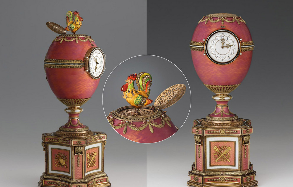 В Эрмитаже представили часы-яйцо Ротшильда после реставрации