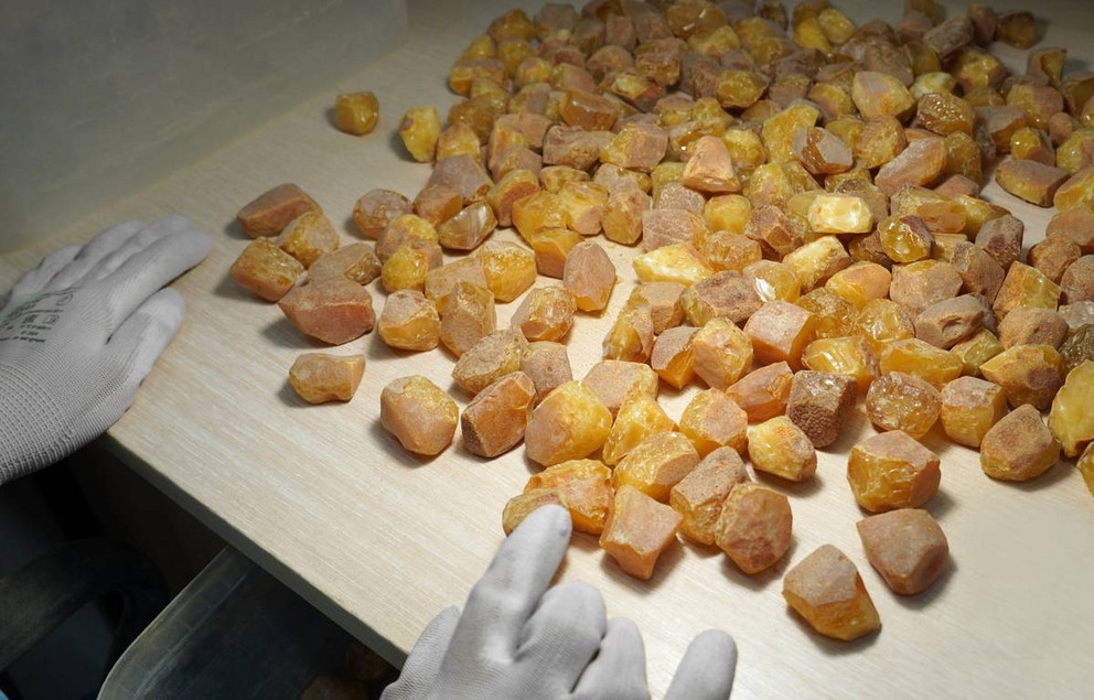 Янтарный комбинат отмечает рекордный спрос на матовый камень